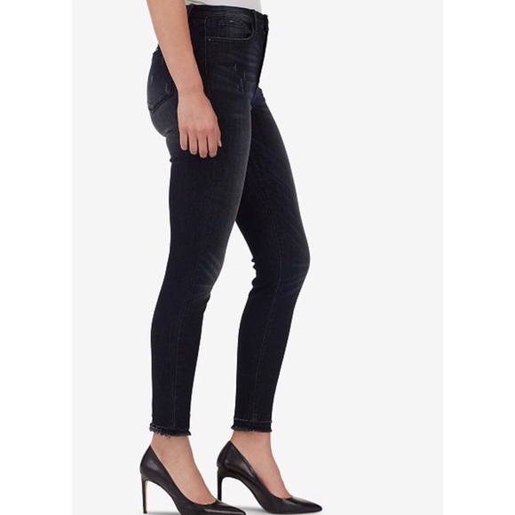 william rast high rise sculpted skinny jeans